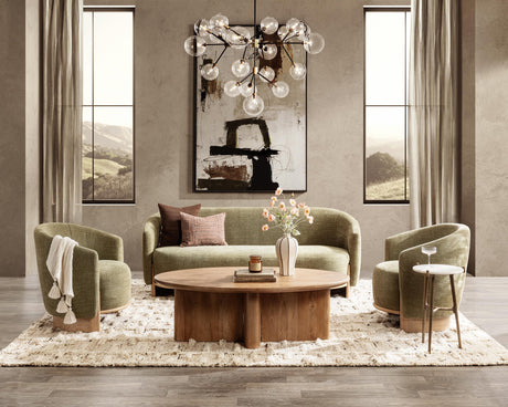 Myra Sage Dust Accent Chair by Classic Home at Eve Furniture