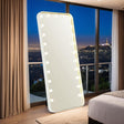 Myra White Floor Mirror by Furniture of America at Eve Furniture