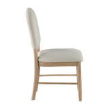 Myrna Natural Dining Set by Homelegance at Eve Furniture