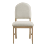 Myrna Natural Dining Set by Homelegance at Eve Furniture