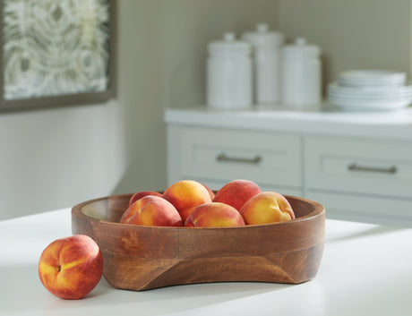 Myrtewood Natural Bowl by Ashley at Eve Furniture