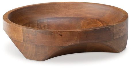 Myrtewood Natural Bowl by Ashley at Eve Furniture