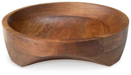 Myrtewood Natural Bowl by Ashley at Eve Furniture