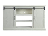 Myrtle 60" TV Stand in Cream Oak by Manhattan Comfort at Eve Furniture