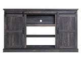 Myrtle 60" TV Stand in Heavy Brown by Manhattan Comfort at Eve Furniture