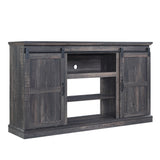 Myrtle 60" TV Stand in Heavy Brown by Manhattan Comfort at Eve Furniture