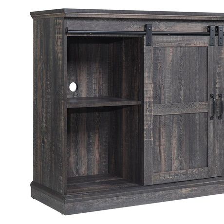 Myrtle 60" TV Stand in Heavy Brown by Manhattan Comfort at Eve Furniture