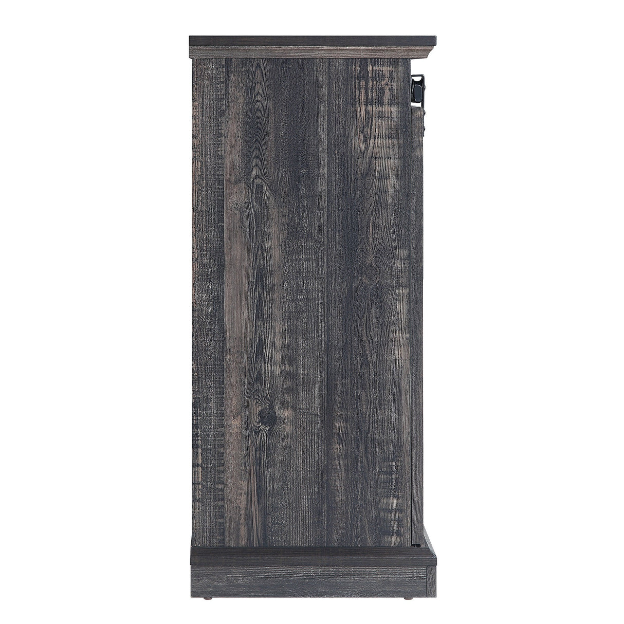 Myrtle 60" TV Stand in Heavy Brown by Manhattan Comfort at Eve Furniture