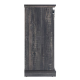 Myrtle 60" TV Stand in Heavy Brown by Manhattan Comfort at Eve Furniture