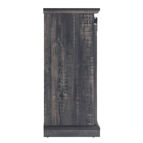 Myrtle 60" TV Stand in Heavy Brown by Manhattan Comfort at Eve Furniture