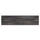 Myrtle 60" TV Stand in Heavy Brown by Manhattan Comfort at Eve Furniture