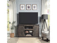 Myrtle 60" TV Stand in Heavy Brown by Manhattan Comfort at Eve Furniture
