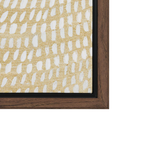 Mystic Patterns by Emma Peal Hand-Embellished Textured Framed Canvas Artwork by Mercana at Eve Furniture