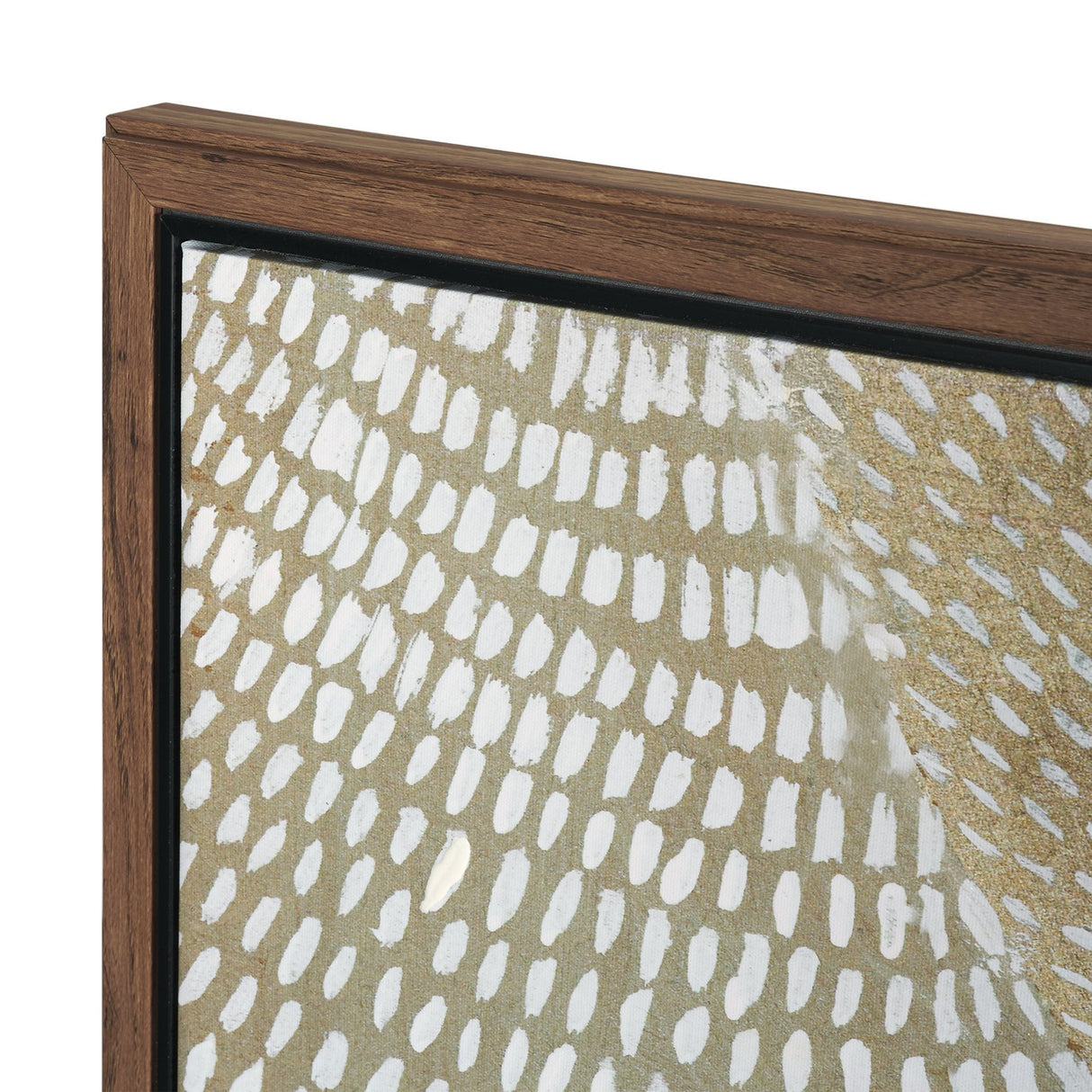 Mystic Patterns by Emma Peal Hand-Embellished Textured Framed Canvas Artwork by Mercana at Eve Furniture