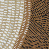 Mystic Patterns by Emma Peal Hand-Embellished Textured Framed Canvas Artwork by Mercana at Eve Furniture