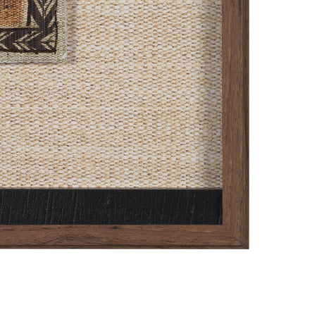 Mythical Jungle I by Mercana Studio Hand Embelished Textured Framed Artwork Matted under Glass by Mercana at Eve Furniture