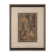 Mythical Jungle II by Mercana Studio Hand Embelished Textured Framed Artwork Matted under Glass by Mercana at Eve Furniture