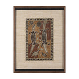 Mythical Jungle II by Mercana Studio Hand Embelished Textured Framed Artwork Matted under Glass by Mercana at Eve Furniture