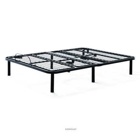 N150 Black Queen Adjustable Bed Base by Malouf at Eve Furniture