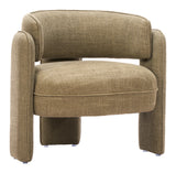 Naan Artichoke Green Accent Chair by Zuomod at Eve Furniture