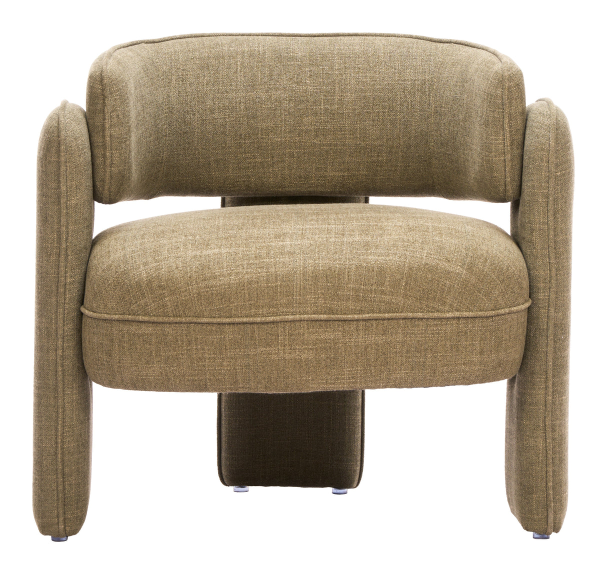 Naan Artichoke Green Accent Chair by Zuomod at Eve Furniture