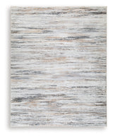 Nace Gray/Brown/White Large Rug by Ashley at Eve Furniture