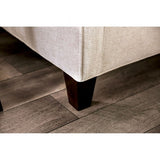 Nadene Ivory Sofa by Furniture of America at Eve Furniture