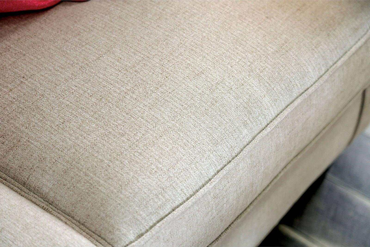 Nadene Ivory Stationary Sofa & Loveseat by Furniture of America at Eve Furniture