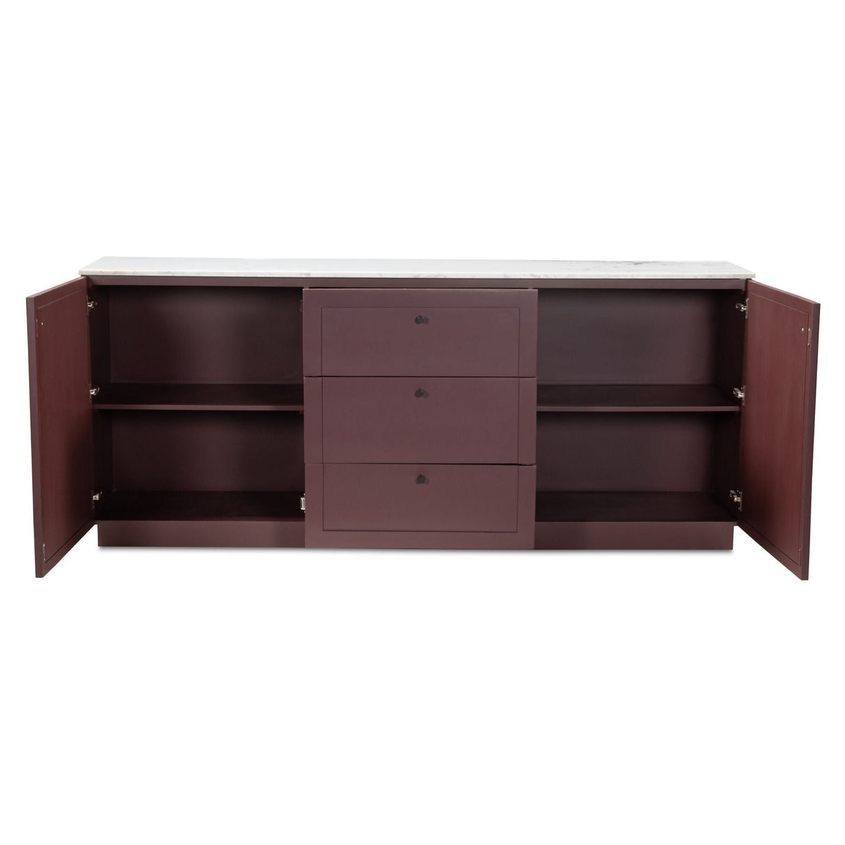 Nadine Deep Burgundy Sideboard by Moe's Home at Eve Furniture