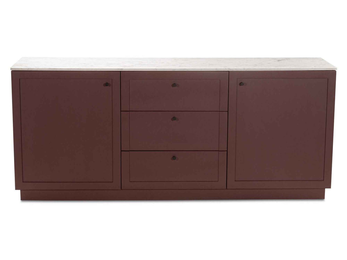 Nadine Deep Burgundy Sideboard by Moe's Home at Eve Furniture
