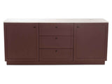 Nadine Deep Burgundy Sideboard by Moe's Home at Eve Furniture