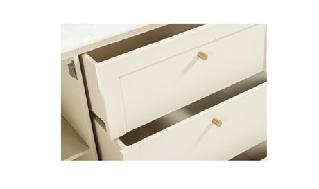 Nadine Sideboard Cream by Moe's Home at Eve Furniture