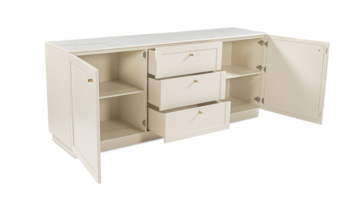 Nadine Sideboard Cream by Moe's Home at Eve Furniture