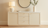 Nadine Sideboard Cream by Moe's Home at Eve Furniture