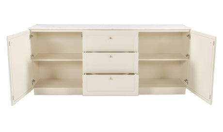 Nadine Sideboard Cream by Moe's Home at Eve Furniture
