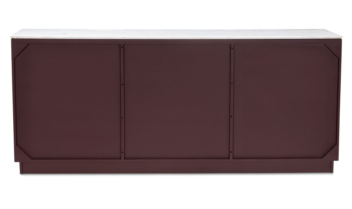 Nadine Sideboard Deep Burgundy by Moe's Home at Eve Furniture
