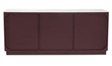 Nadine Sideboard Deep Burgundy by Moe's Home at Eve Furniture