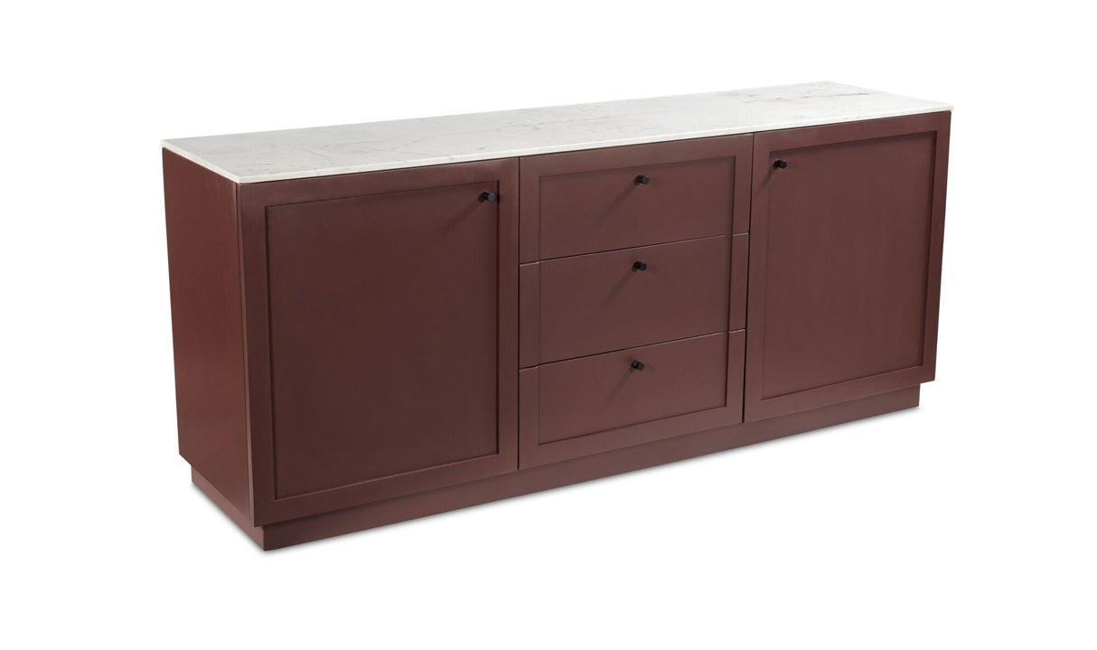 Nadine Sideboard Deep Burgundy by Moe's Home at Eve Furniture