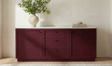 Nadine Sideboard Deep Burgundy by Moe's Home at Eve Furniture