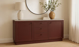 Nadine Sideboard Deep Burgundy by Moe's Home at Eve Furniture