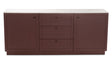 Nadine Sideboard Deep Burgundy by Moe's Home at Eve Furniture