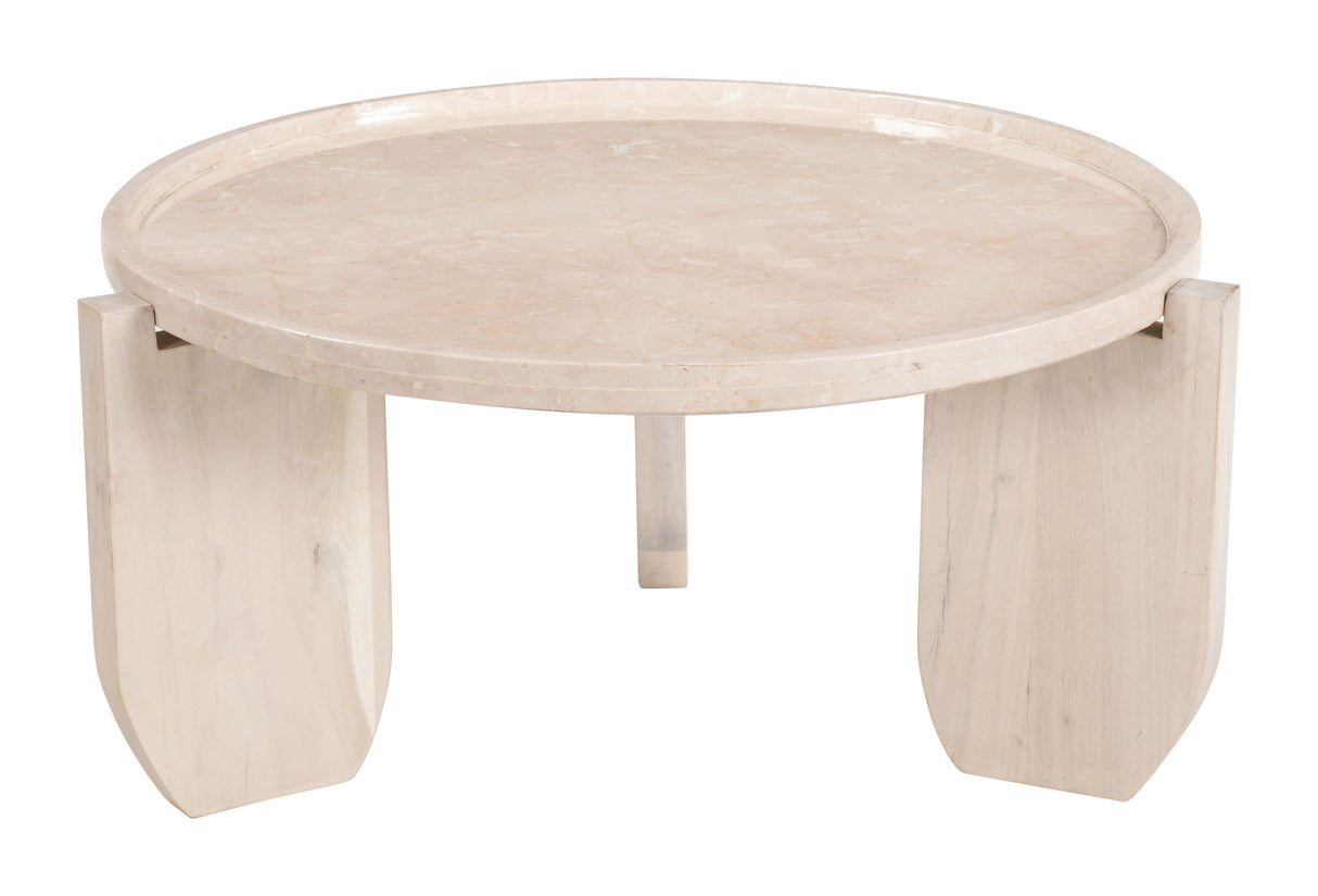 Nador Natural Coffee Table by Zuomod at Eve Furniture