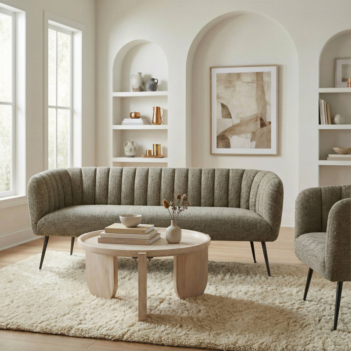 Nador Natural Coffee Table by Zuomod at Eve Furniture