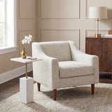 Naht White Side Table by Zuomod at Eve Furniture