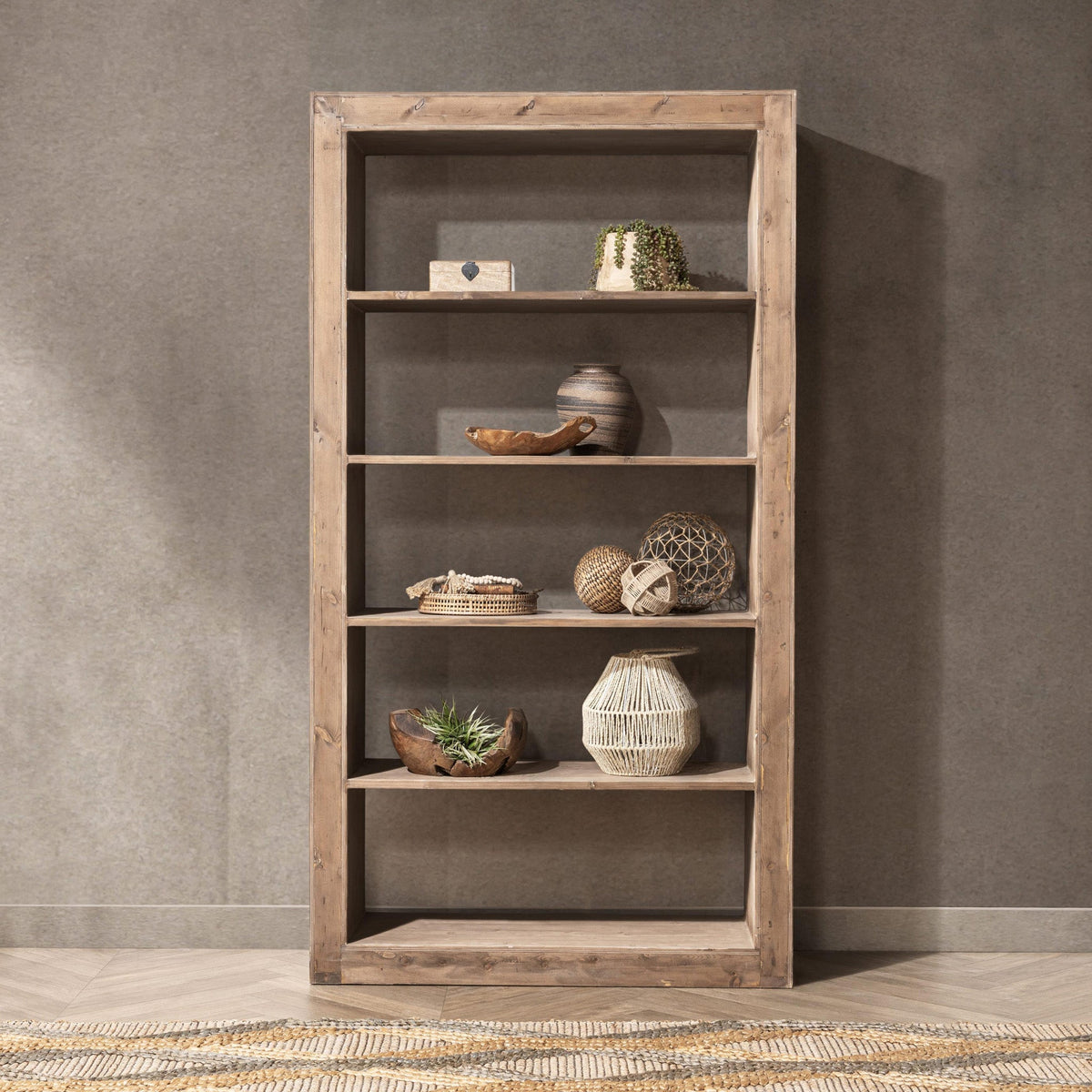 Nalani Bookshelf by Classic Home at Eve Furniture