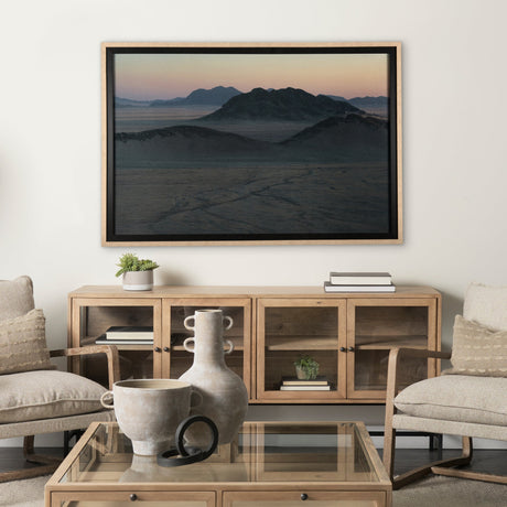 Namib Naukluft Park at Sunset by Mercana Studio Hand Embellished Framed Art Photo Matted under Glass by Mercana at Eve Furniture