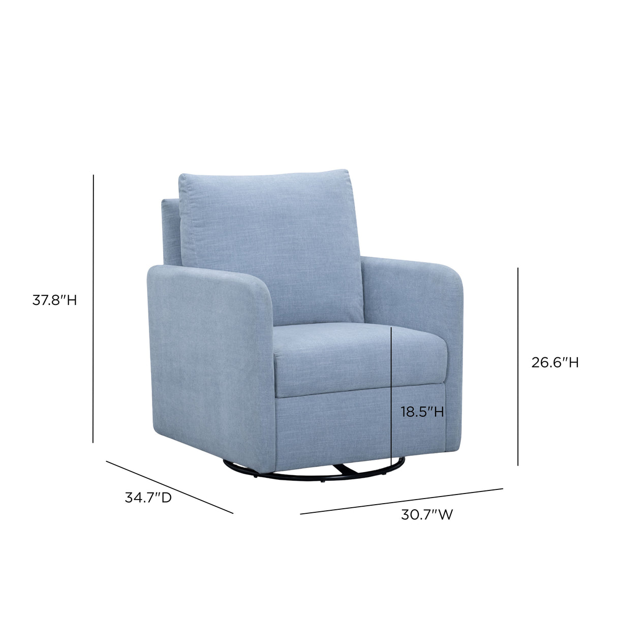 Nancy Nursing Chair by TOV Furniture at Eve Furniture
