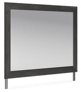 Nanforth Graphite Bedroom Mirror (Mirror Only)