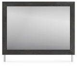 Nanforth Graphite Bedroom Mirror (Mirror Only)