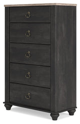 Nanforth Two-tone Chest of Drawers